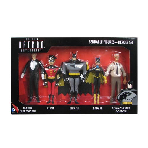 Batman: The New Batman Adventures Heroes 5 1/2-Inch Bendable Figure Box Set
